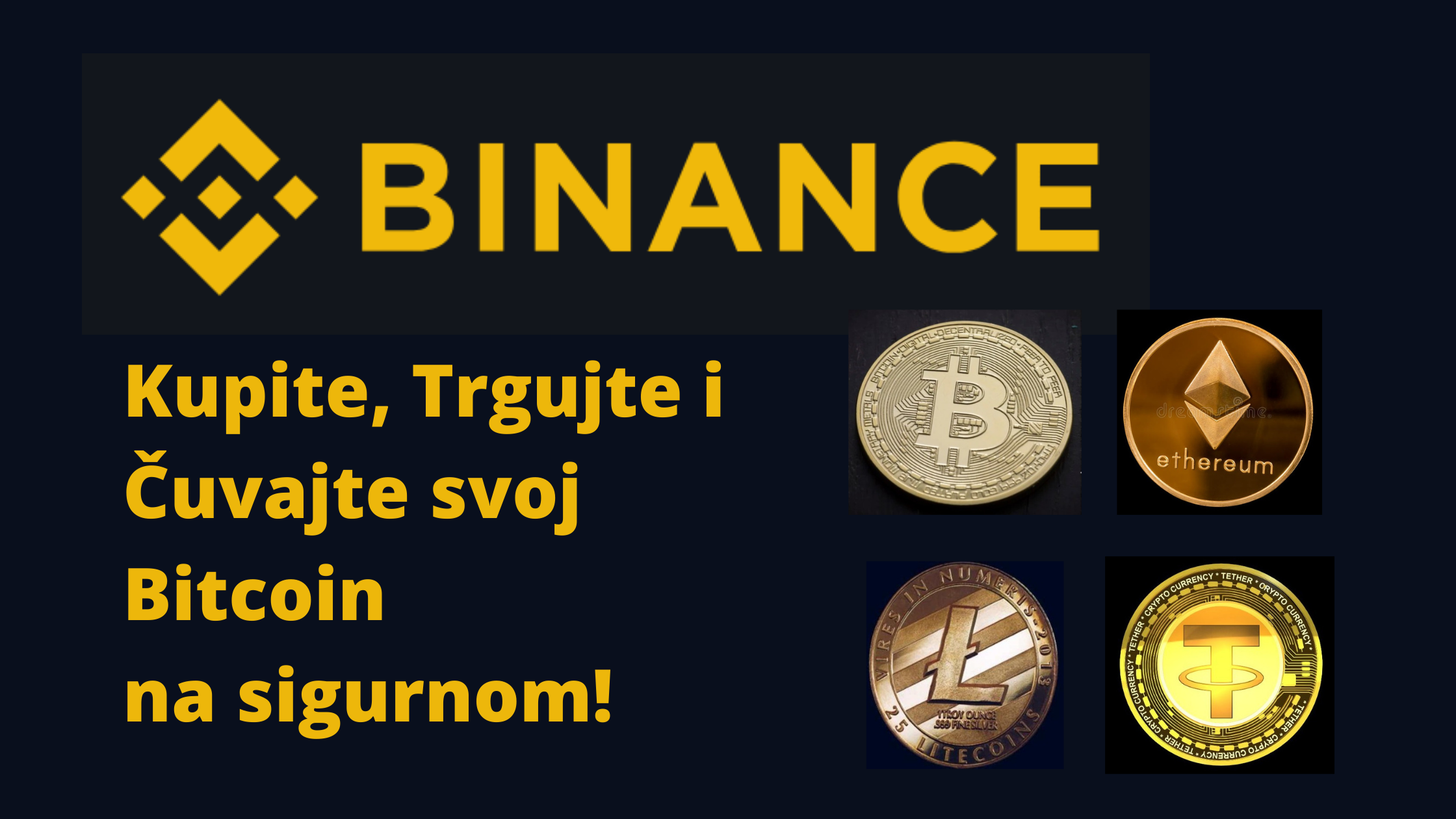 Binance - Kupite, Trgujte, deponujte i Čuvajte svoj Bitcoin na sigurnom!