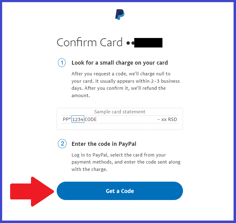 Kako uplatiti novac na PayPal, kako prebaciti novac sa kartice na PayPal, verifikacija kartice, verifikacija PayPal naloga